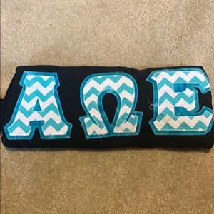 Alpha Omega Epsilon Letter Shirt